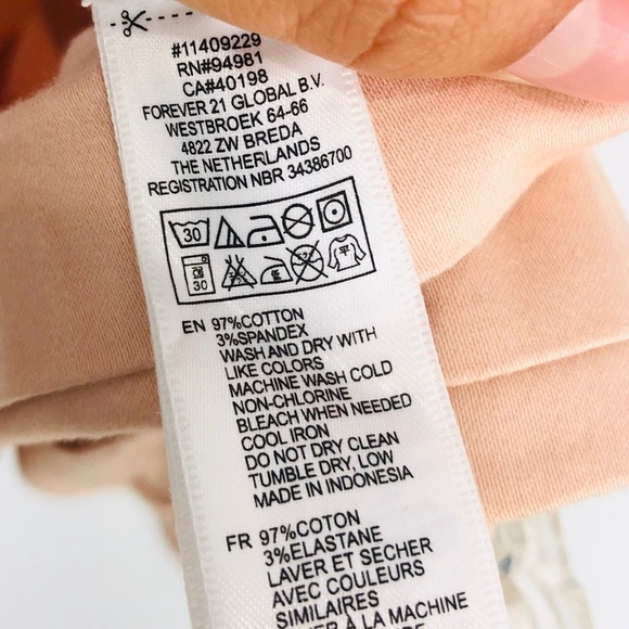 3 FOR 25$! 🎊💚PEACH LIGHT PINK FOREVER 21 SHORTS - Picture 4 of 4